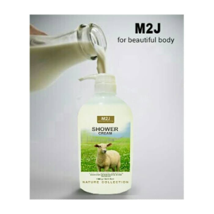 Sabun Cair Susu Domba M2J Shower Cream 500ml N313