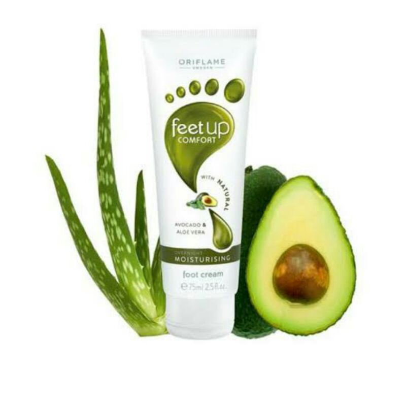 Jual READY Feet Up Comfort Overnight Moisturising Foot Cream Oriflame