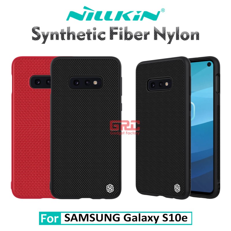 Hard Case SAMSUNG Galaxy S10e  Nillkin Textured Nylon Fiber Casing Original