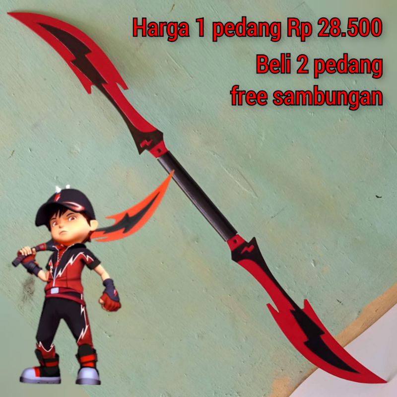 Pedang Mainan Boboiboy Halilintar Movie