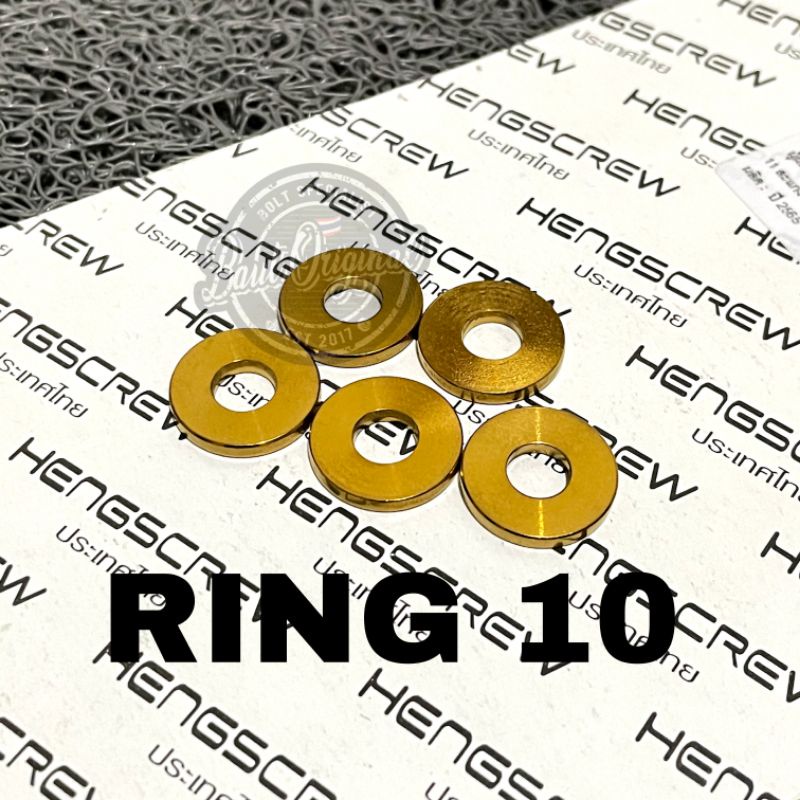 ring 10 probolt stainless gold original heng anti karat