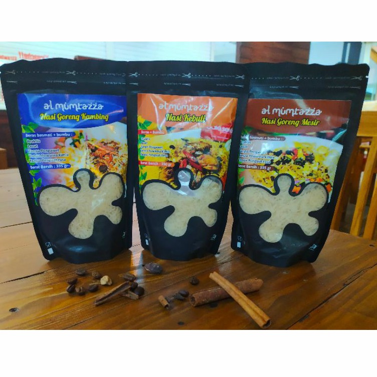 

PAKET HEMAT NASI AL MUMTAZZA KHAS TIMUR TENGAH 100% ORIGINAL.