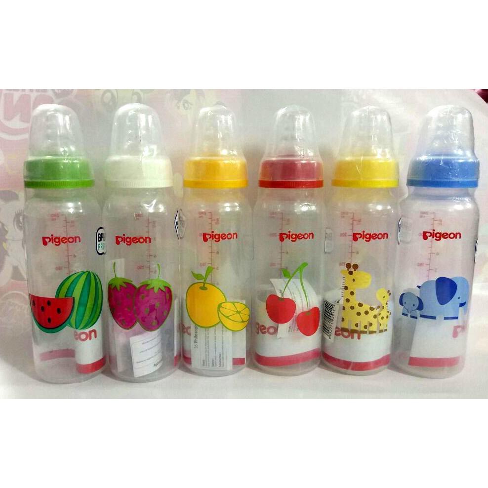 MOMS_ Botol Susu Pigeon 240ml/120ml/50ml Peristaltic Nipple