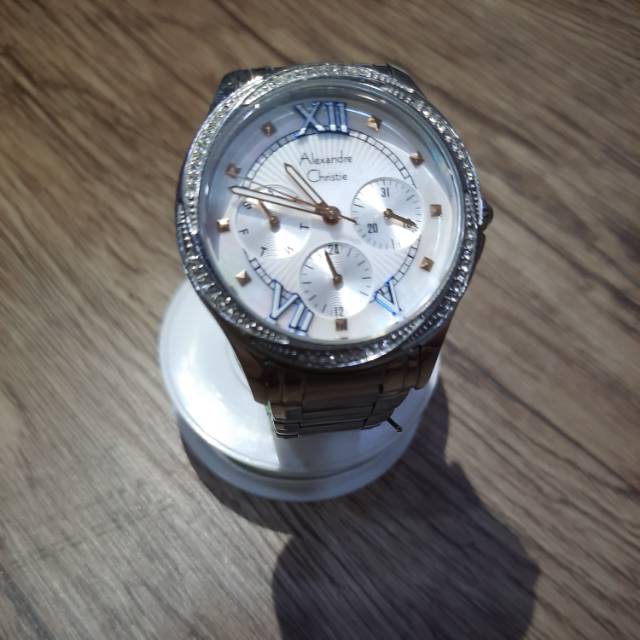 Jam tangan wanita alexander christie orignal second