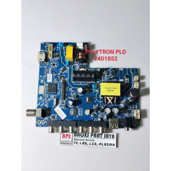 MB - MAINBOARD - MESIN TV LED  POLYTRON PLD 24D1852 - PLD24D1852