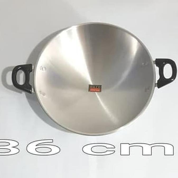 Wajan Kuali Aluminium Halco 36Cm