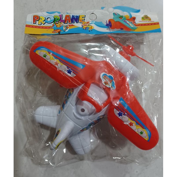 Mainan pesawat tarik bisa jalan