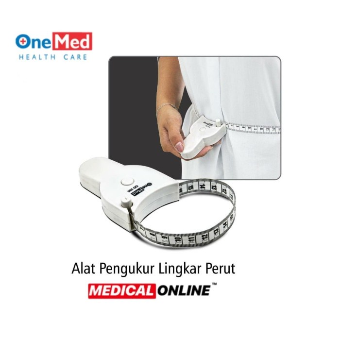 Waist Ruler OD 235 Alat Ukur Lingkar Pinggang Lengan Dada Perut Onemed