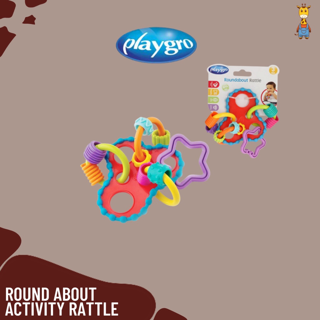 Playgro Round About Activity Rattle