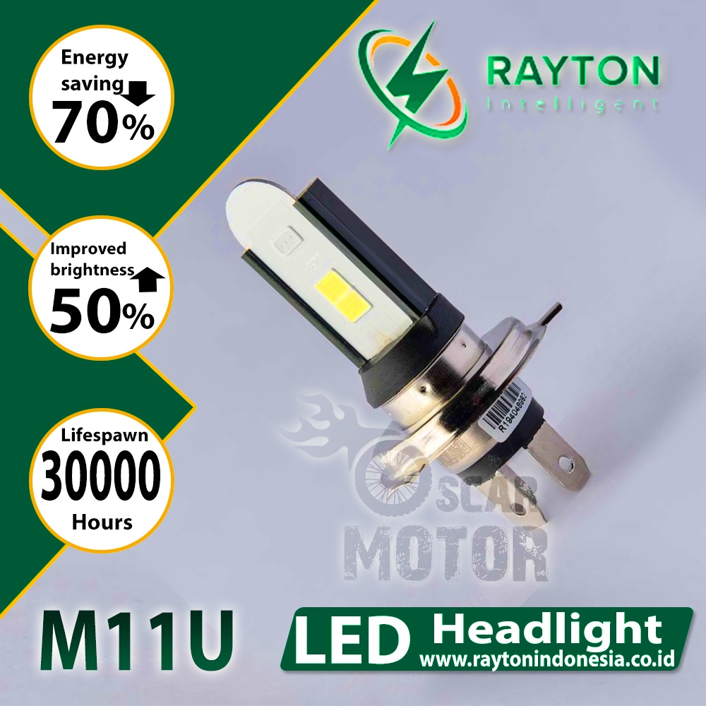 LAMPU RTD MOTOR M11U H6 H4 RAYTON BEBEK HEADLAMP HEAD MATIC BEBEK NEW motor