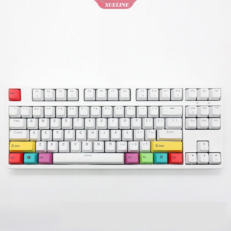 10 -key PBT Dye sublimation PBT keycap WIN/MAC color Keycap Switches Mechanical Keyboar  |XUELI|