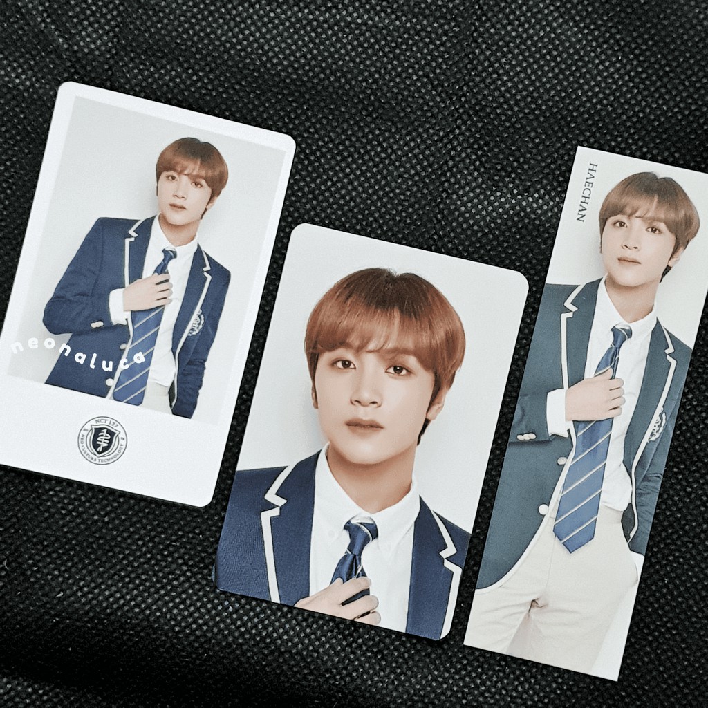 NCT 127 - 2019 Back to School Kit BTSK | Bookmark Photocard Haechan