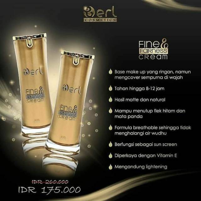 

Fine and fairness crem