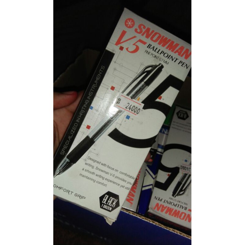 

Pulpen Snowman V5