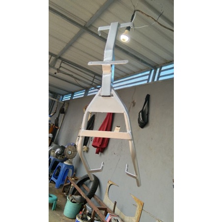 rangka bawah pnp vixion bahan supermoto