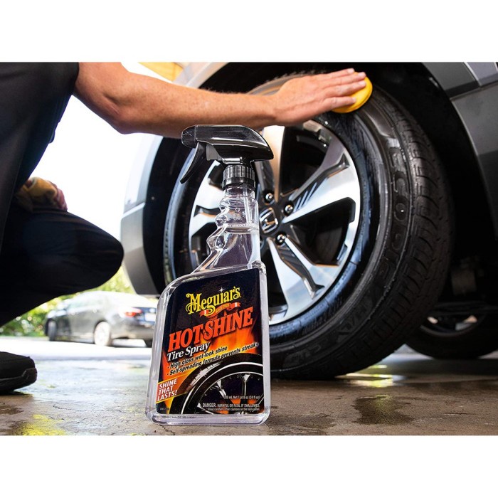 Meguiars - Meguiars Hot Shine Tire Spray, 24 oz G12024