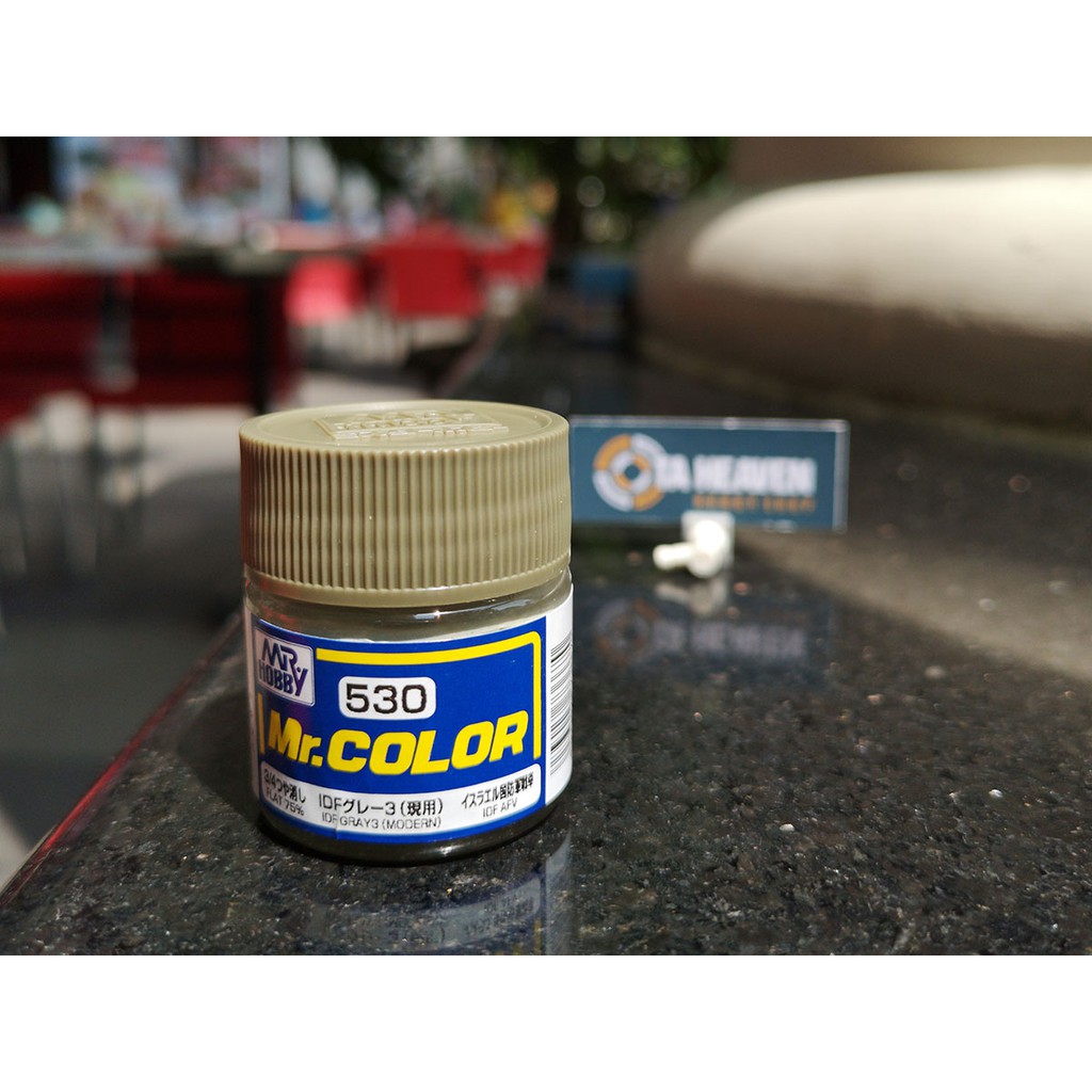 Mr Color 530 IDF Gray 3 Modern - Gundam Model Kit Tank Paint