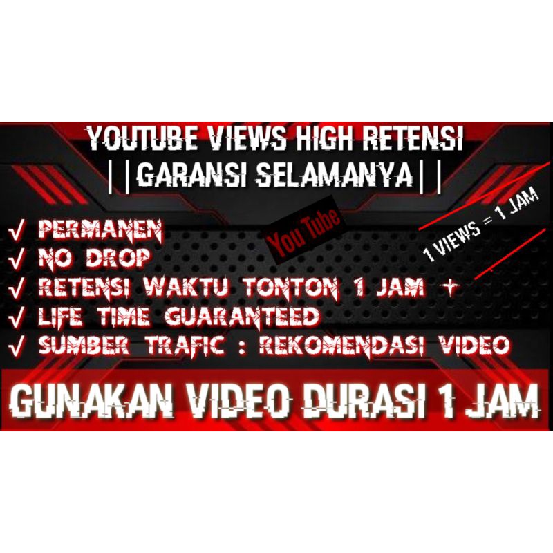 Youtube View High Retensi
