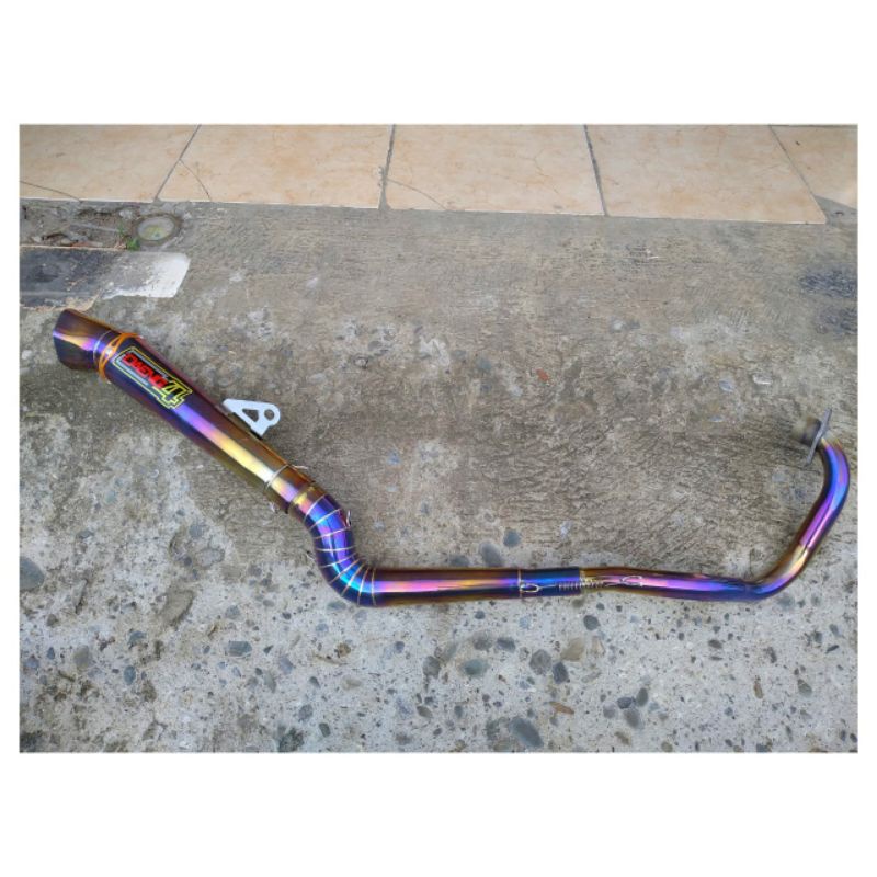 KNALPOT DAENG SAI 4 BLUEMON PNP, MX KING ,JUPITER MX SATRIA FU