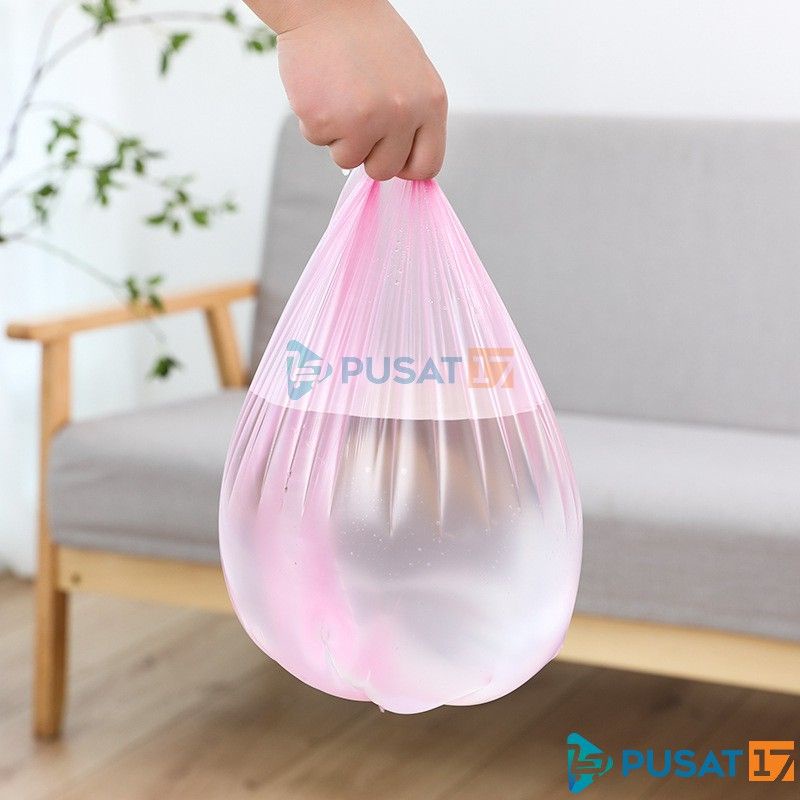 KANTONG PLASTIK SAMPAH 45×50 cm isi 20 lembar/kantong plastik gulung roll