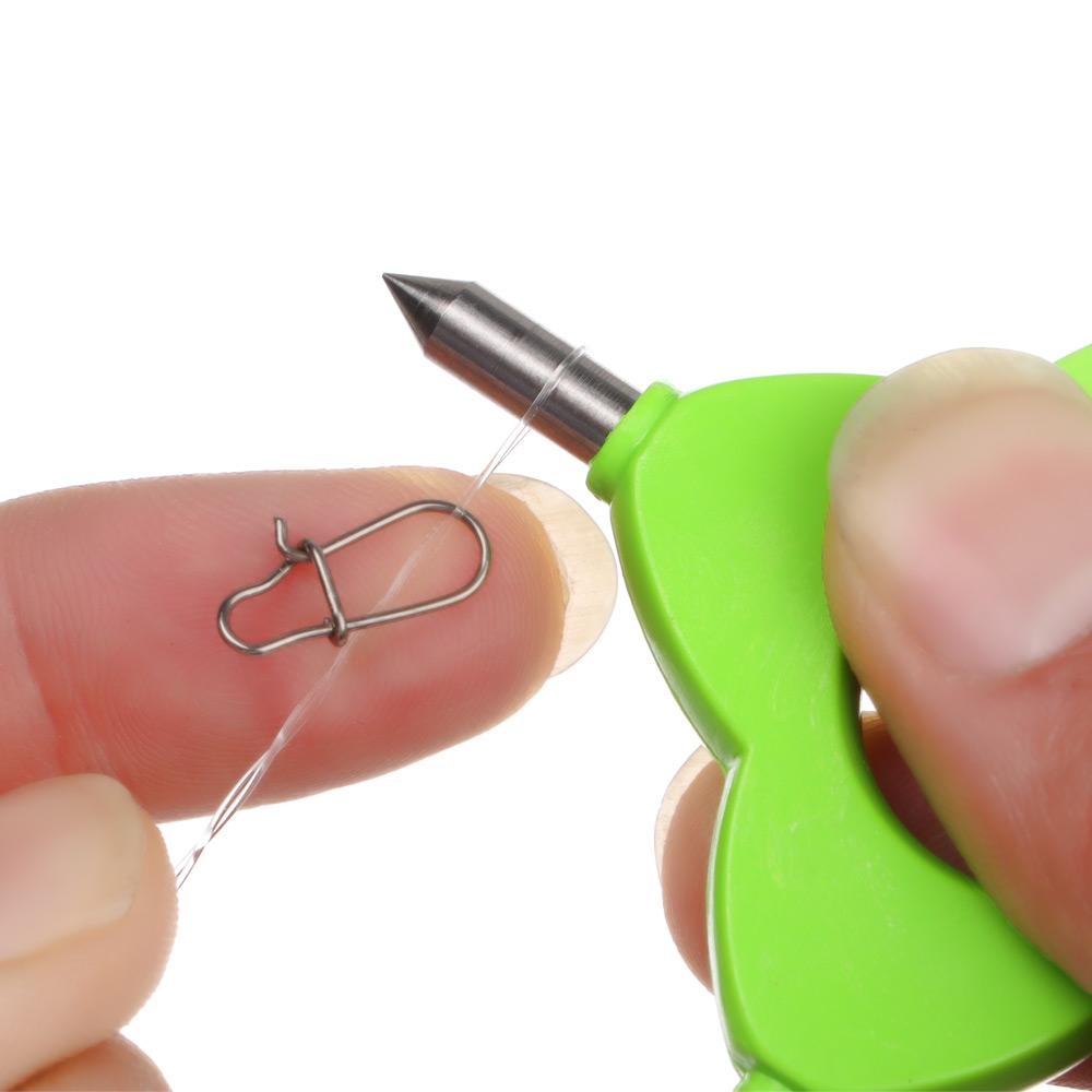 TOP Quick Knot Tying Tool Sharp Snip Stainless Steel Nippers Fly Pemancingan