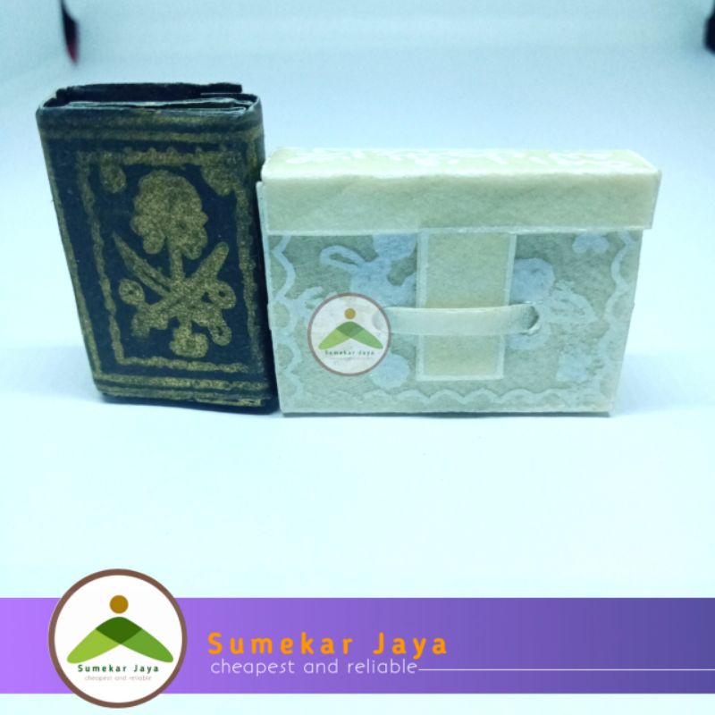 PAKET STAMBUL PANJANG COVER KULIT & STAMBUL MINI TINTA MAS
