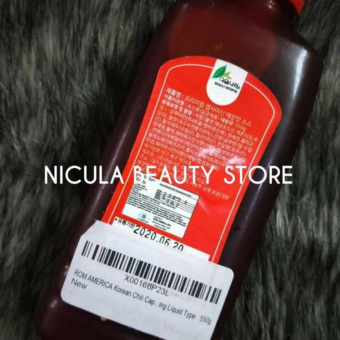 

Dijual Korea Capsaicin Chilli Hot Sauce Extract 550Gr Terlaris