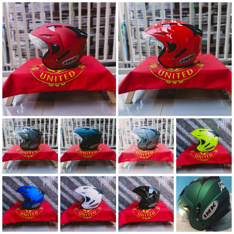 Helm INK Kw Super JP8 Double Visor