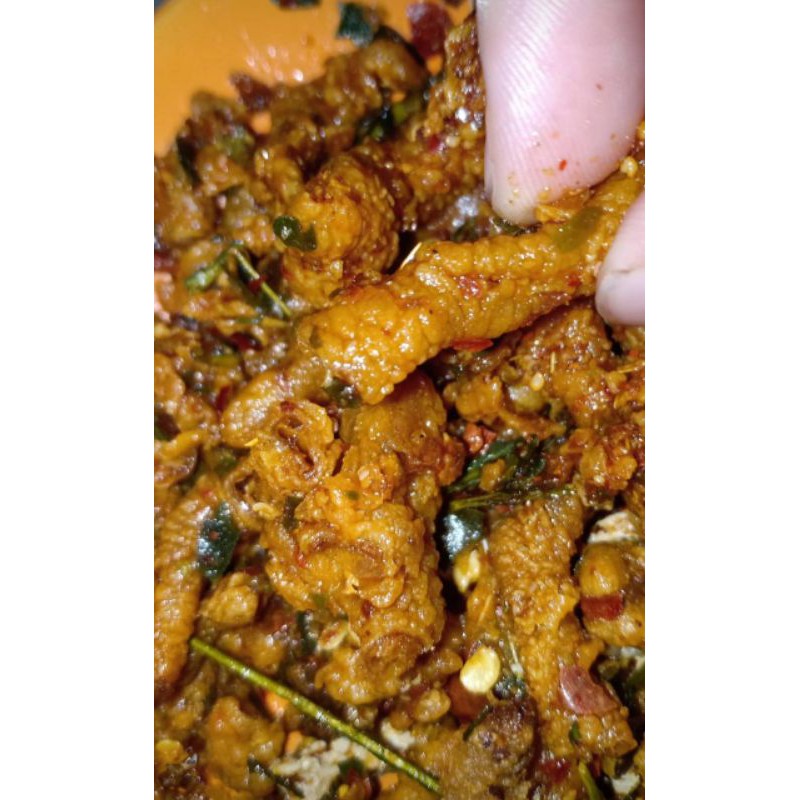 

Kripik Usus Pedas Daun Jeruk 100g