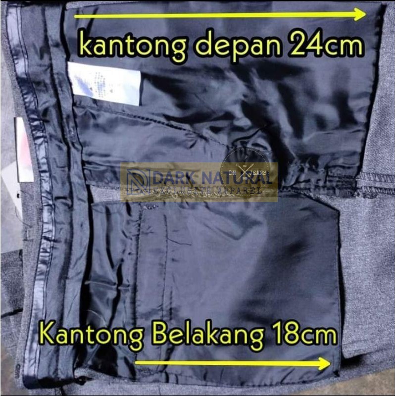 Celana Panjang Formal Pria Slimfit / Celana Kerja / Celana Kantor / Bawahan Pria