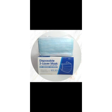 masker medis 3lapis/masker medis 50pcs 1box