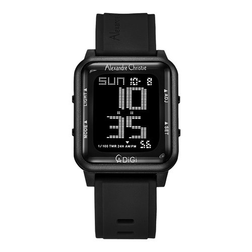 Jam Tangan Pria Alexandre Christie Digi AC 9344 MH RIPBAYL Digital Di