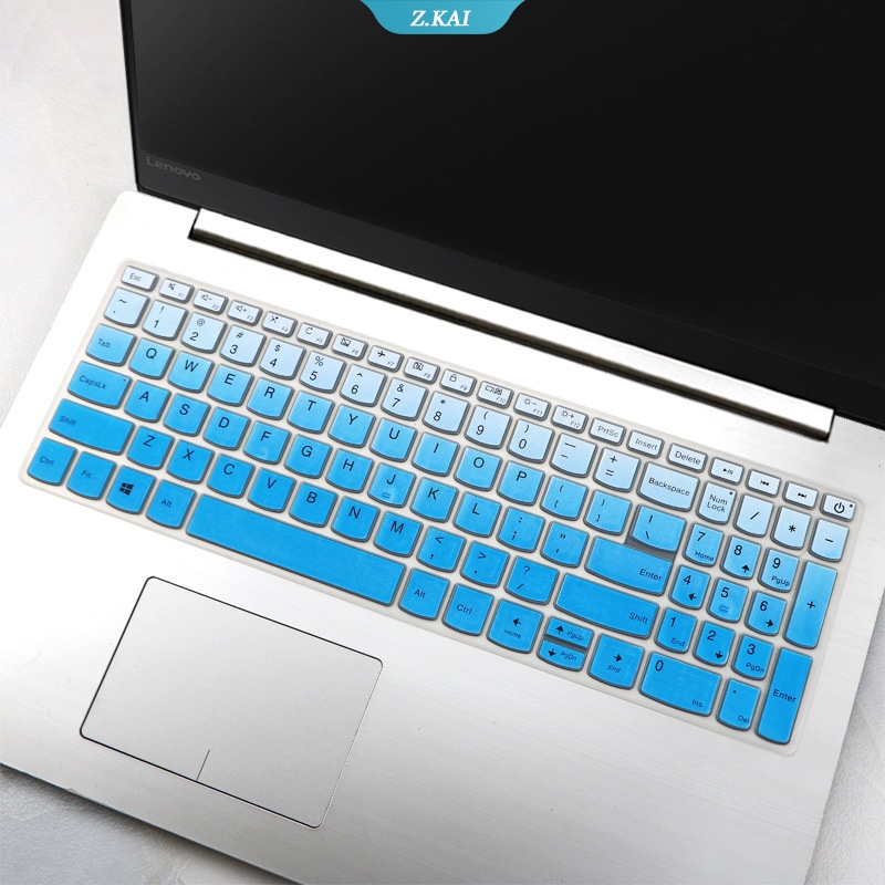 Skin Silikon Pelindung Keyboard Laptop Lenovo IdeaPad320 C 330 C V330 15.6 &quot;Tahan Air Dan Debu (ZK)