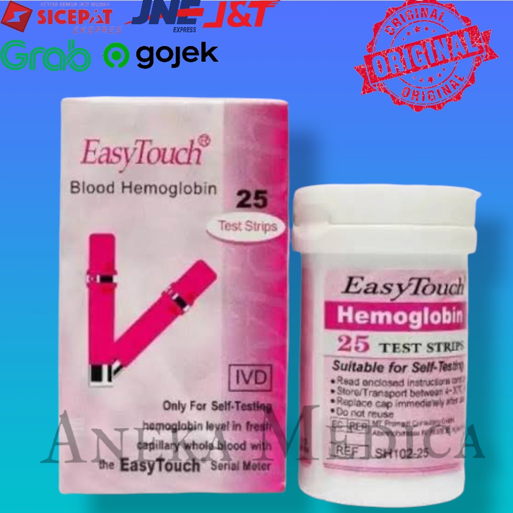 Strip easy touch blood hemoglobin ET HB