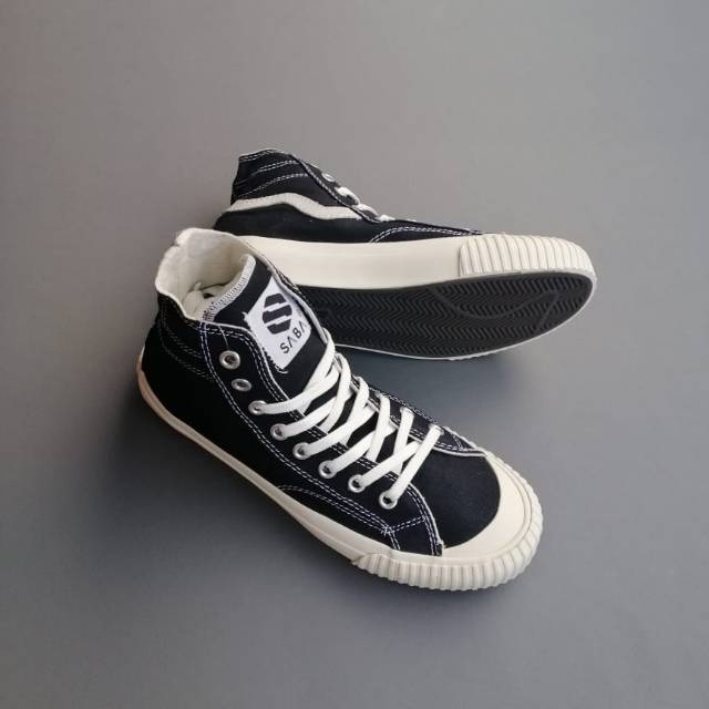 Saba Veloz G High Black White