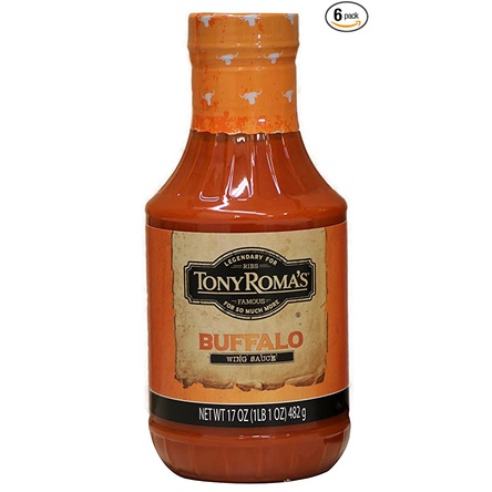 

Tony roma's buffalo wings sauce 510gr