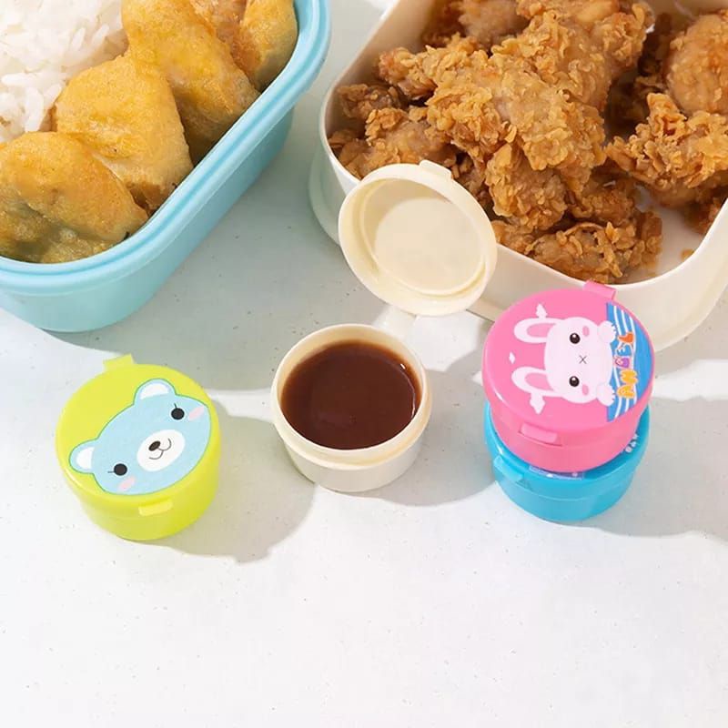 Wadah Saos Sambal Mayonnaise / Cup Sambal Bekal Bento Mini Lucu