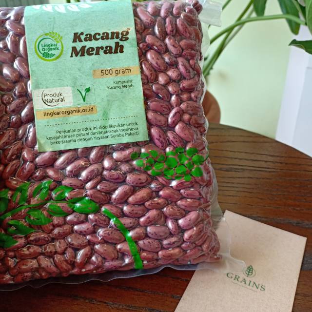 

Lingkar Organik Kacang Merah 500gr