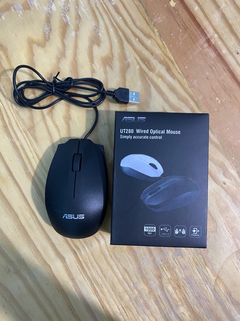 Mouse Asus UT280 Optical Kabel USB