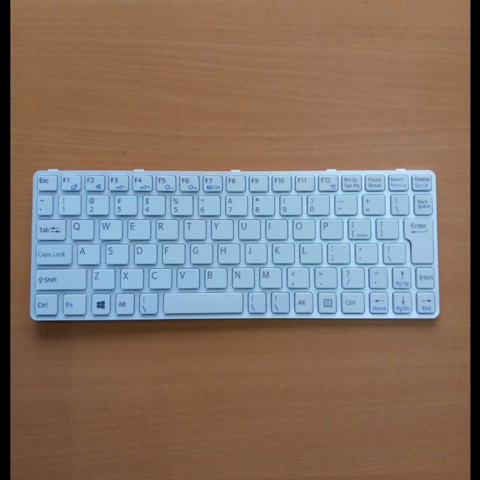 Keyboard Original Laptop Sony Vaio SVE11 SVE-11 White Series
