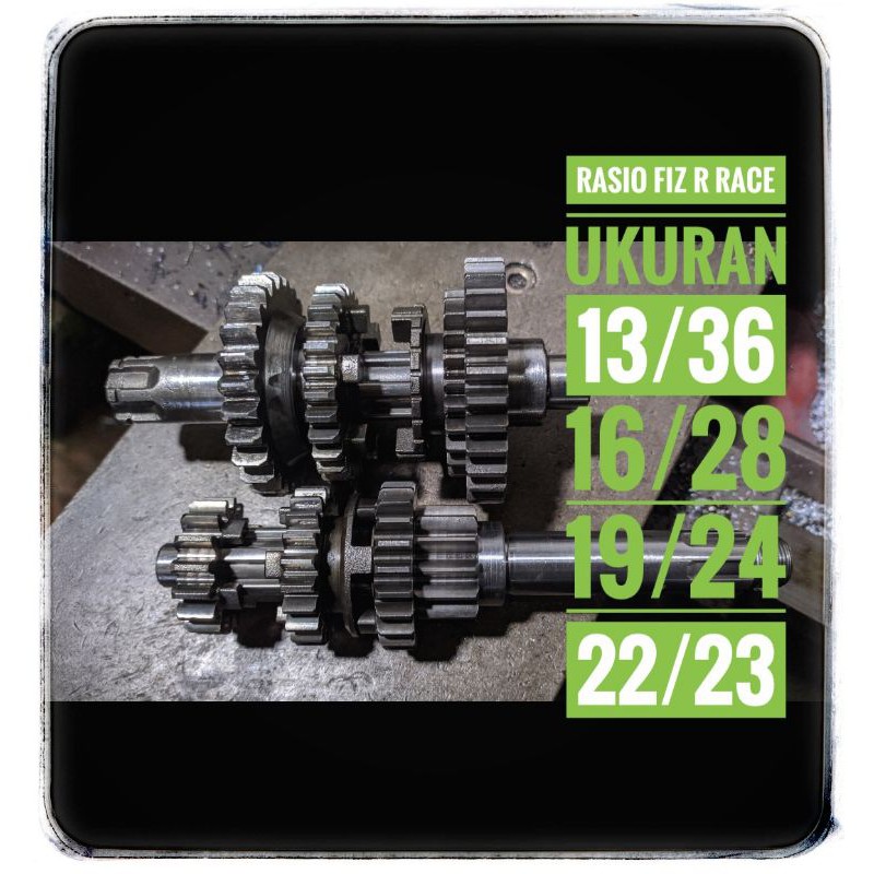 Rasio Yamaha fiz r force one race, touring