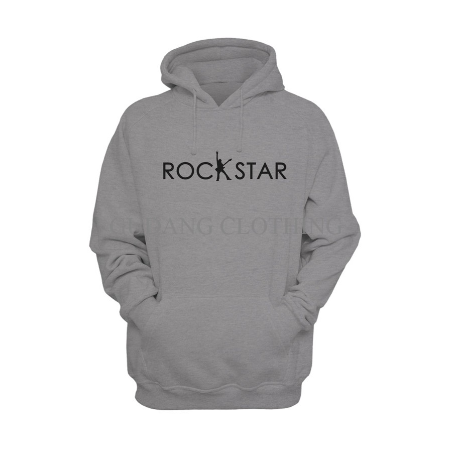 Hoodie Rockstar Hoodie Kupluk Rockstar Sweater Hoodie Rockstar