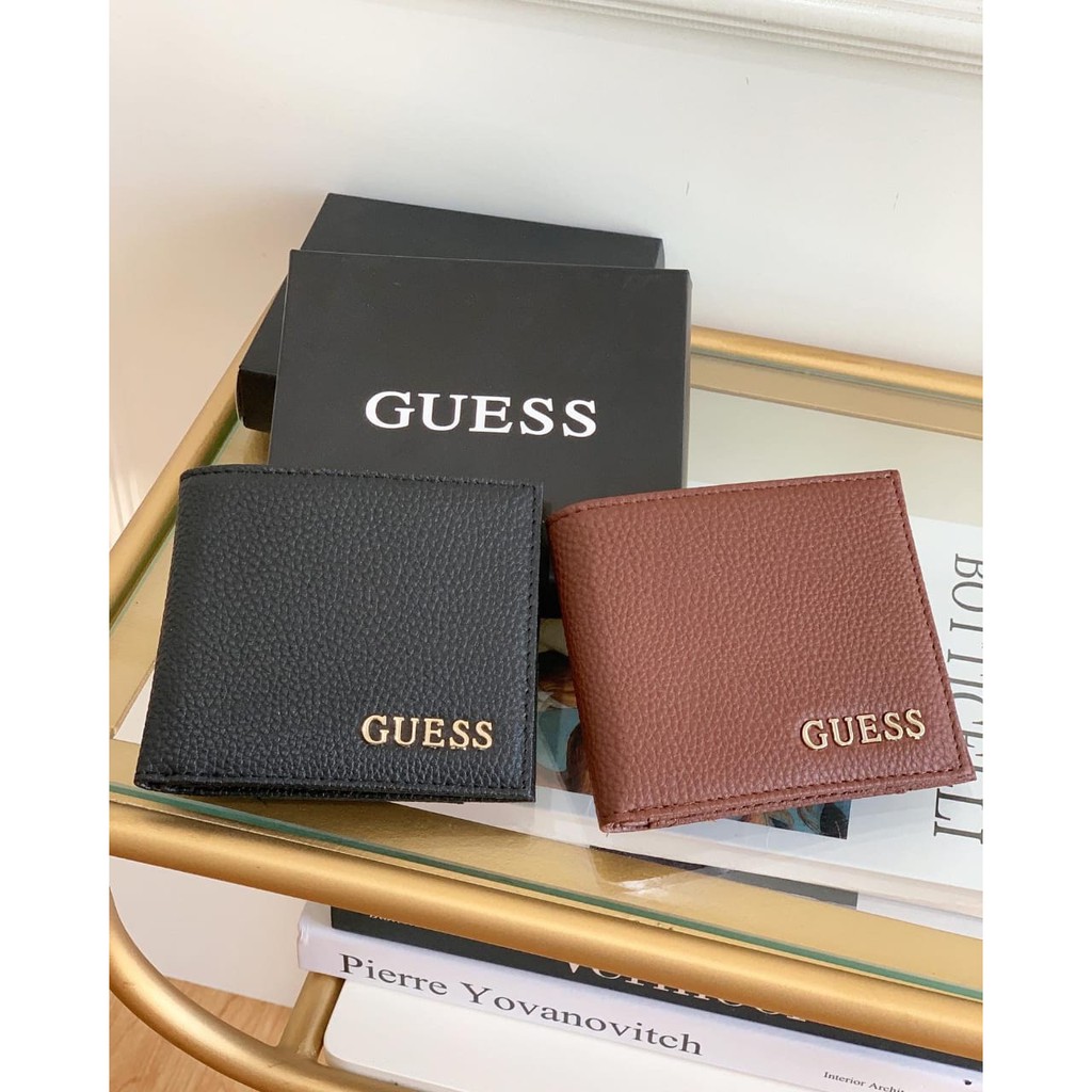 MAN WALLET GUESS / DOMPET LIPAT BRANDED IMPORT TERMURAH (ORIGINAL)