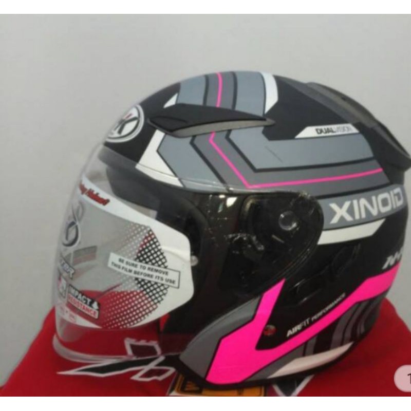 Helm Nhk R-1 xinoid Black/pink doff