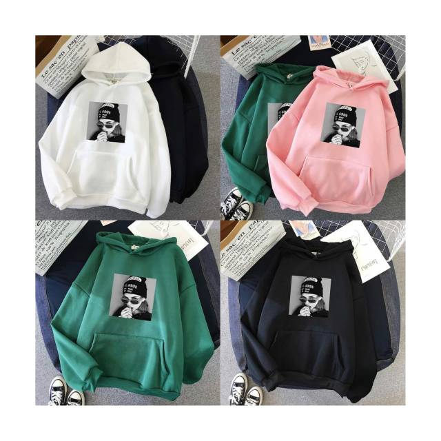 GIRL MOMENT HOODIE WANITA - ATASAN JUMPER TERLARIS