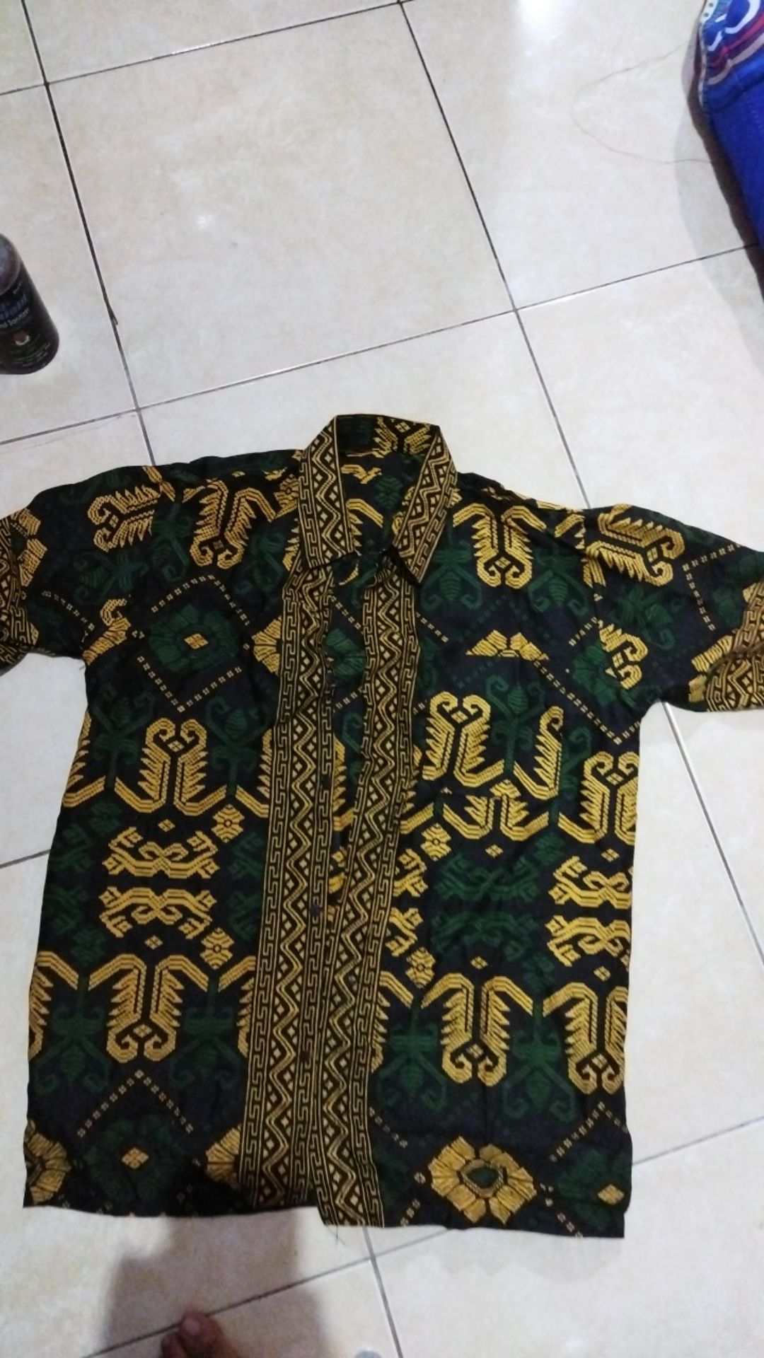 Kemeja Batik Pria Lengan Pendek Size M L Xl Xxl Bswart Batik Hrb026 Kenongo Hem Panjang Padi
