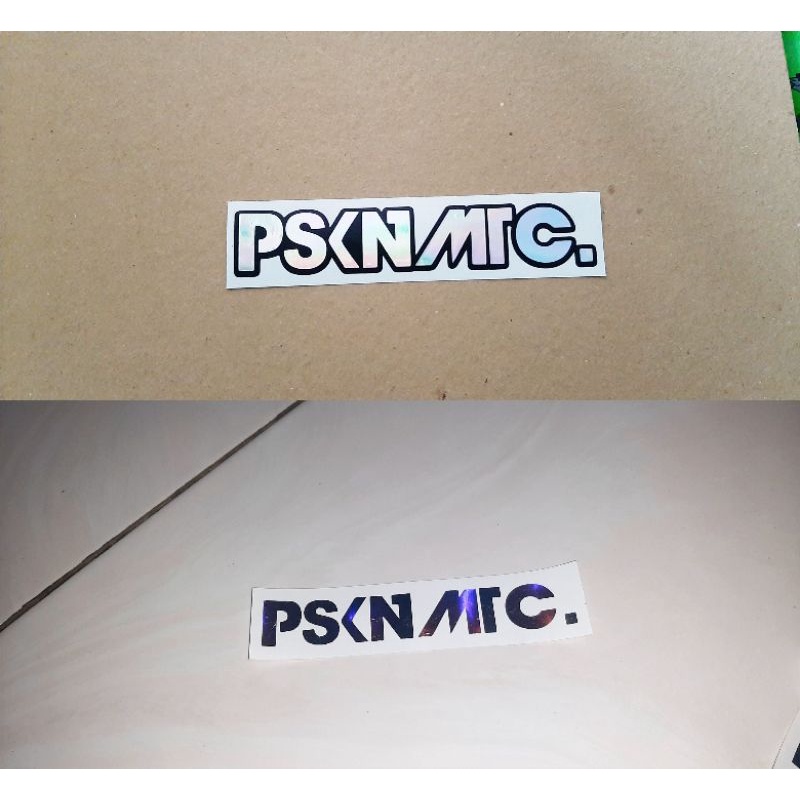 STIKER PSKNMTC - KUSTOM HOLOGRAM CUTTING