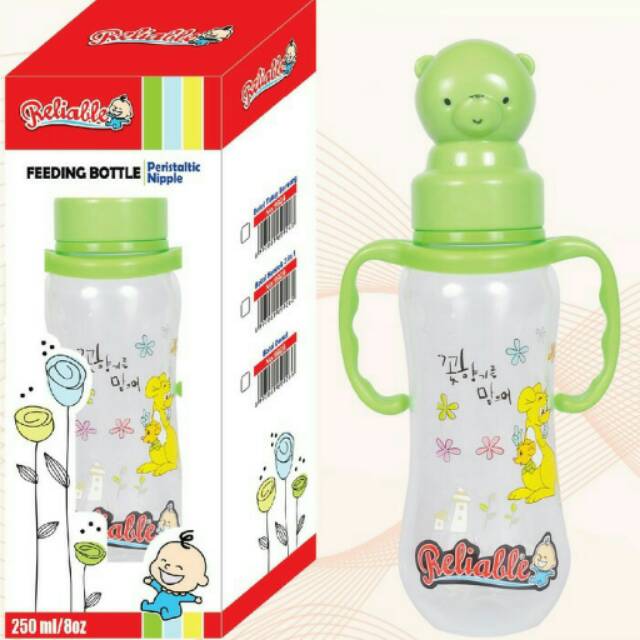 BOTOL SUSU BAYI GAGANG BEAR RELIABLE 9924