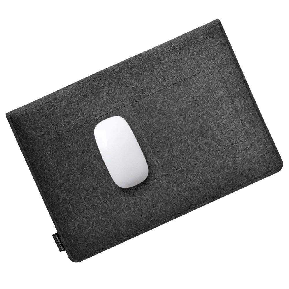 Rhodey Sleeve Case Laptop Macbook with Pouch - AK01 [Dark Gray] [15&quot;]