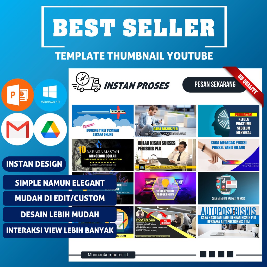 Template Desain Thumbnail Youtube Desain Thumbnail Youtube Desain Channel Youtube - TD010